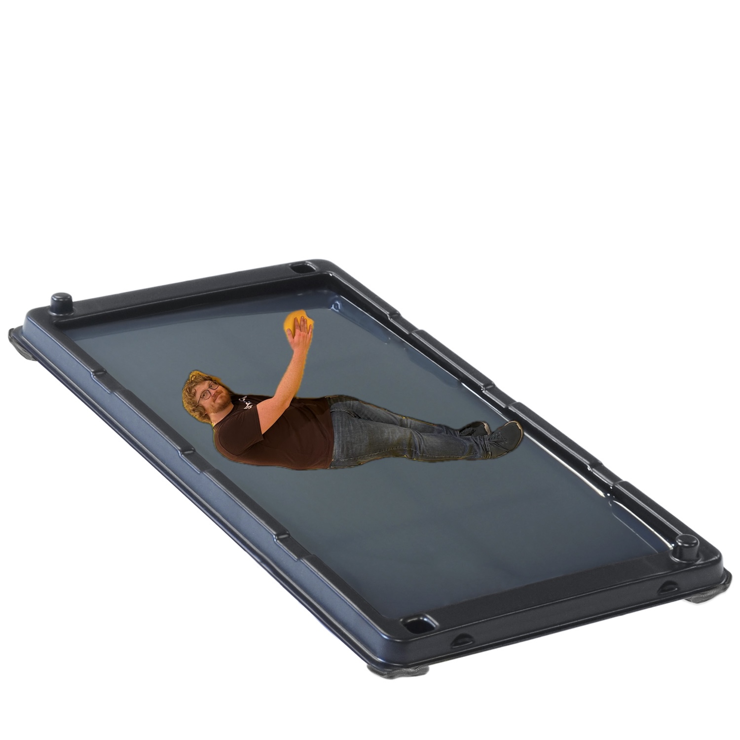 Ben in a glue trap
